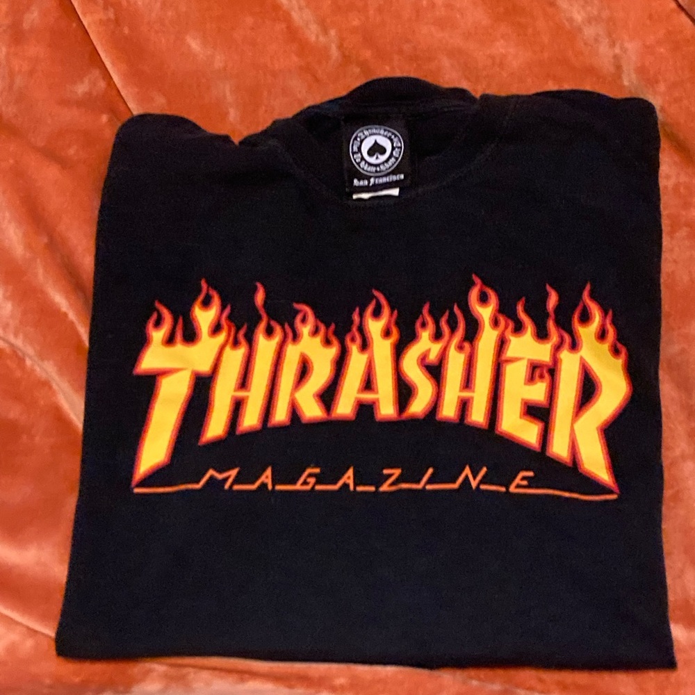 Vintage boyfriend thrasher shirt